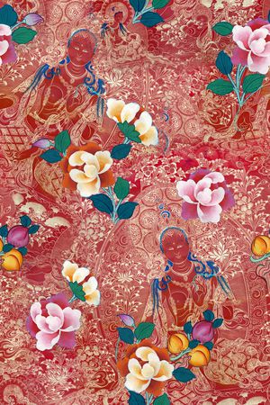 民族风印花华亿平台图片