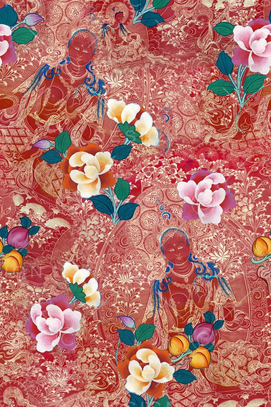 民族风印花华亿平台图片