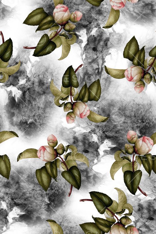 散花印花华亿平台图片