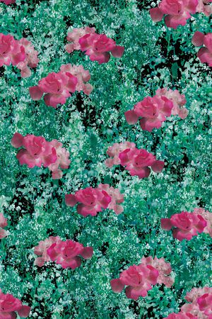 花瓣印花华亿平台图片