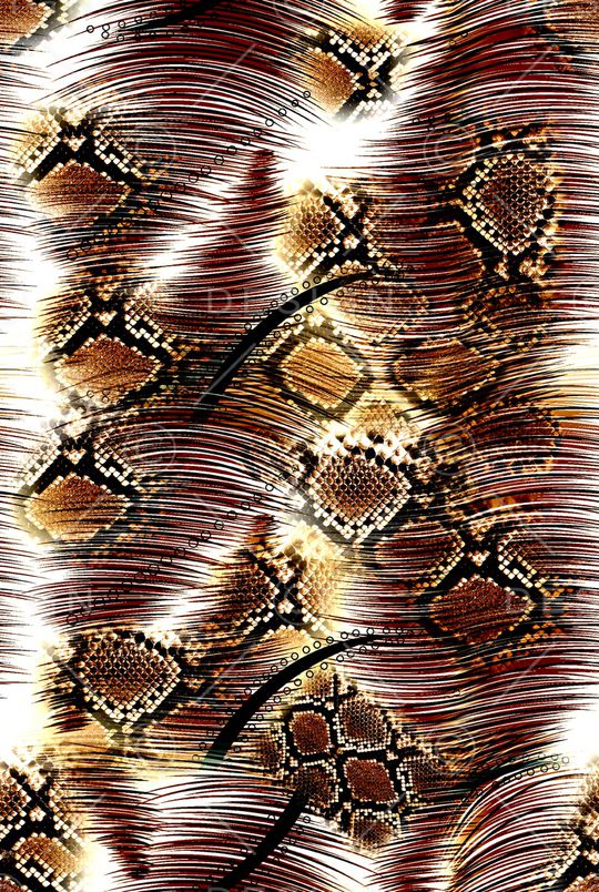 蛇纹印花华亿平台图片