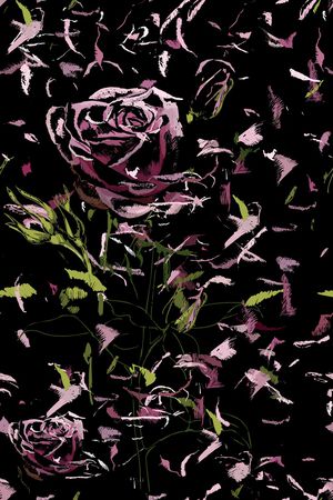 抽象画印花华亿平台图片