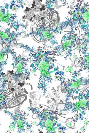 手绘印花华亿平台图片