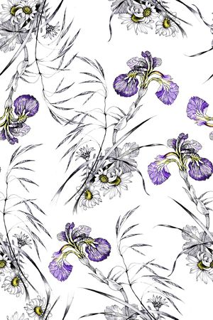 手绘印花华亿平台图片