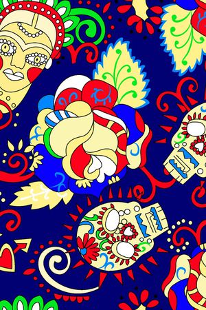 复古印花华亿平台图片