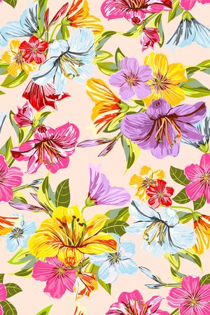 小碎花印花华亿平台图片