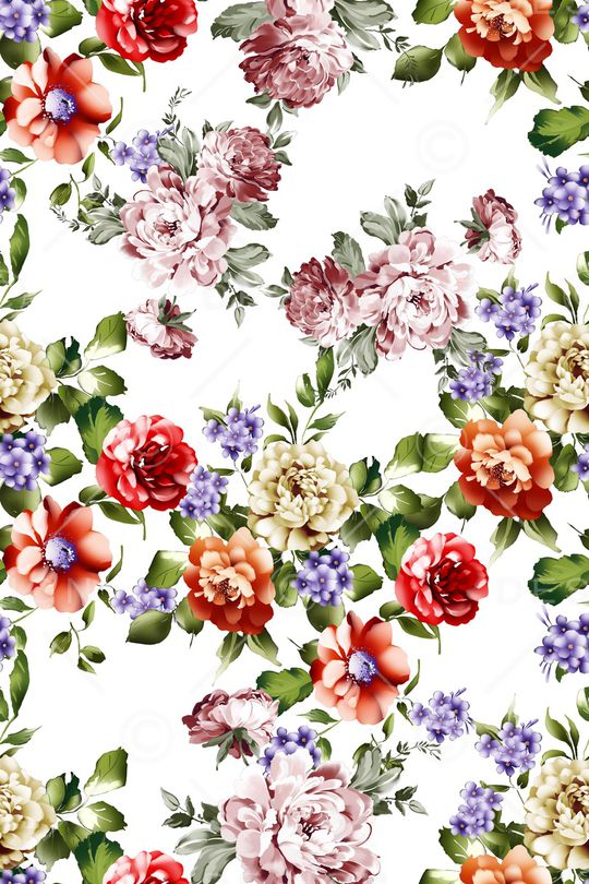 树叶印花华亿平台图片