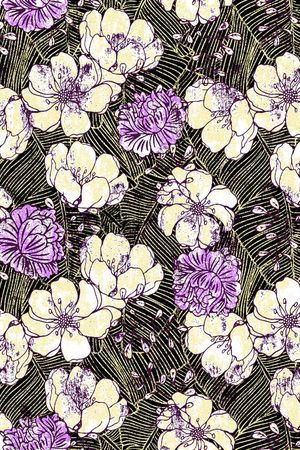 植物印花华亿平台图片