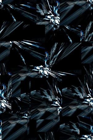 抽象分形艺术几何金属纹理数码印花印花华亿平台图片