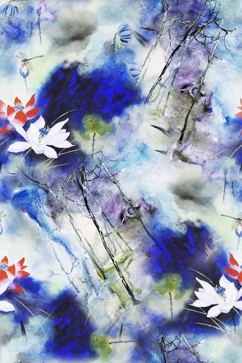 736539-国画荷花2