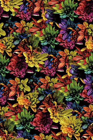 花瓣印花华亿平台图片