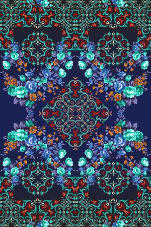 民族风印花华亿平台图片