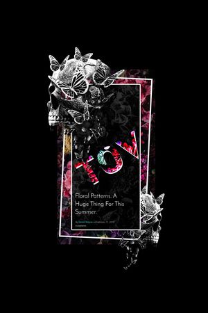 抽象印花华亿平台图片