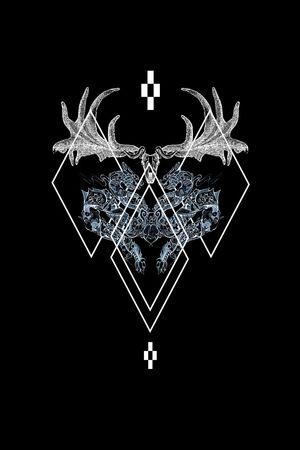 抽象印花华亿平台图片