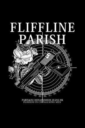 黑白印花华亿平台图片