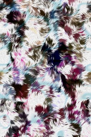 肌理动物纹印花华亿平台图片