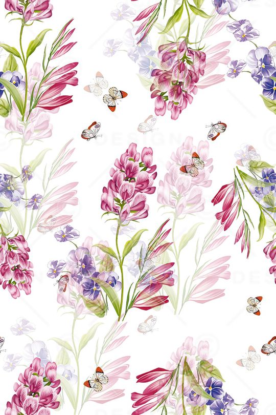 植物印花华亿平台图片