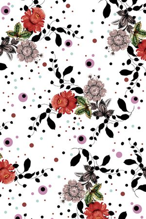 花纹印花华亿平台图片