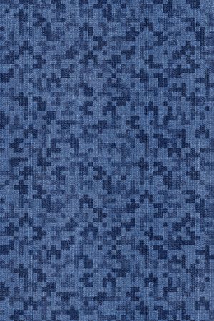 马赛克水洗牛仔效果印花华亿平台图片