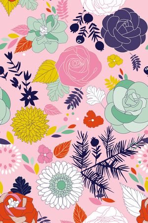 风格化印花华亿平台图片