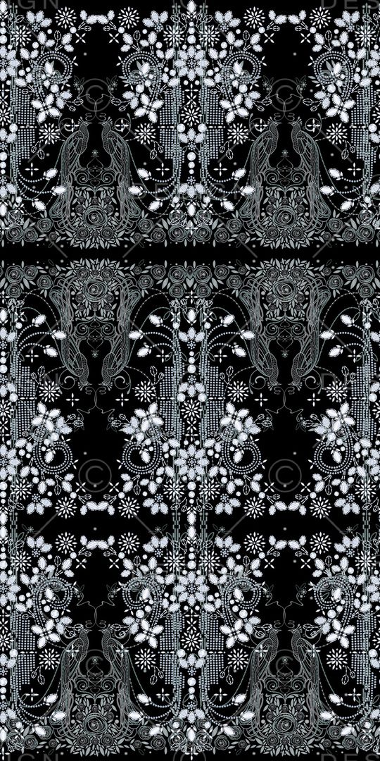 青舞-民俗风印花华亿平台图片