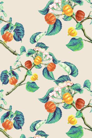 竹叶印花华亿平台图片