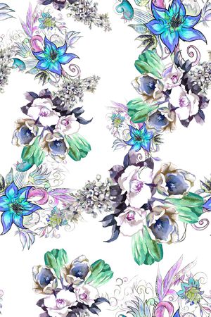 手绘印花华亿平台图片