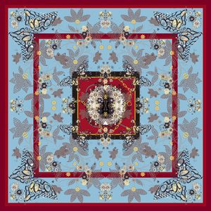 青舞-丝巾印花华亿平台图片