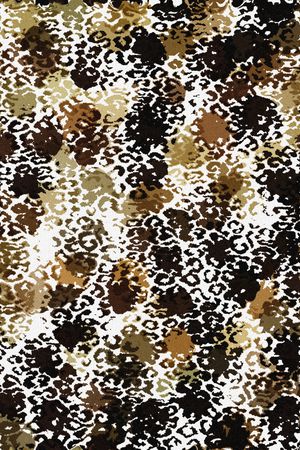 动物纹印花华亿平台图片