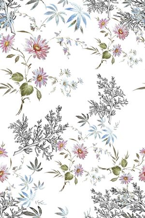 手绘印花华亿平台图片