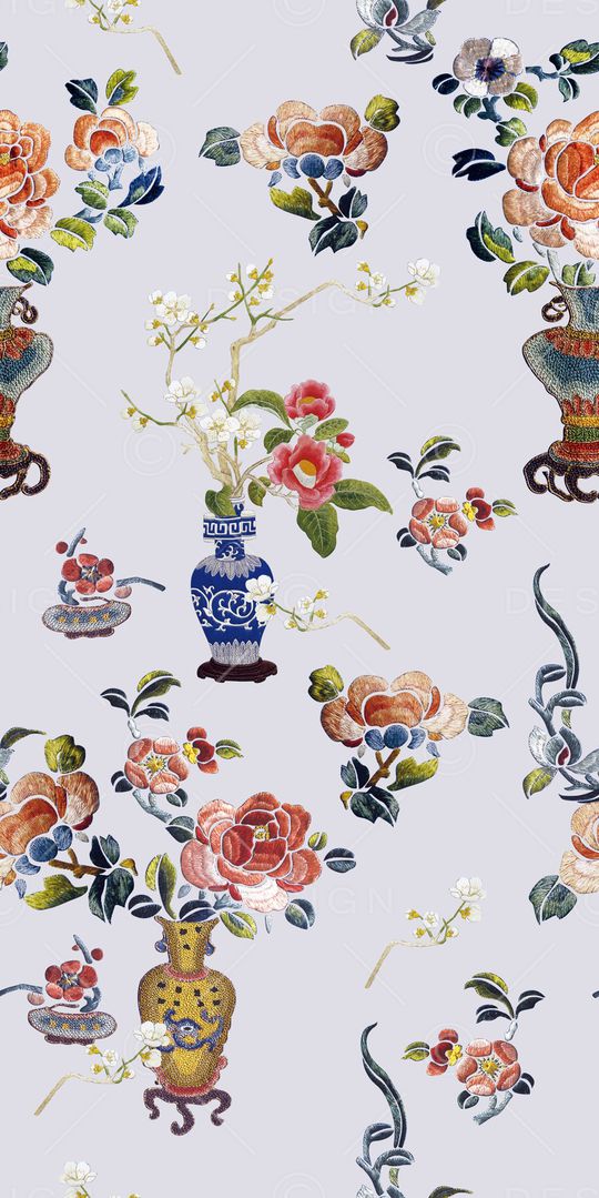 复古印花华亿平台图片