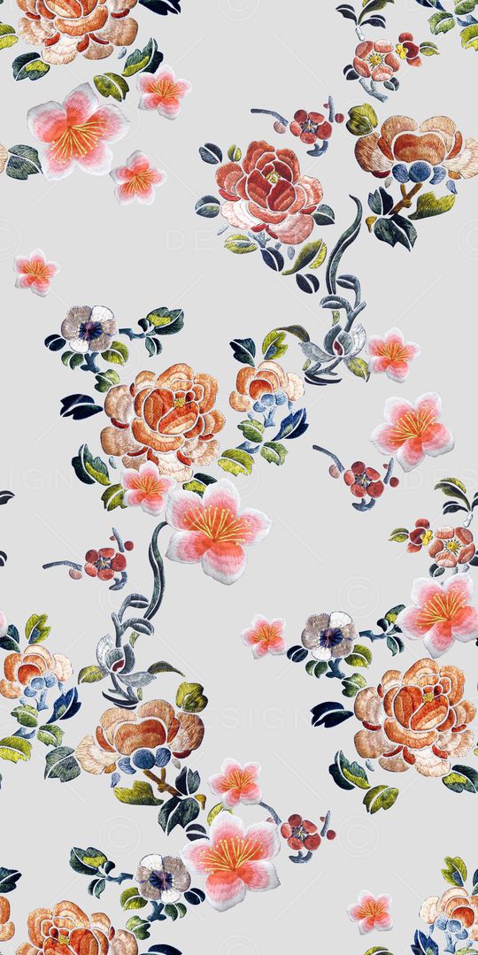 复古印花华亿平台图片