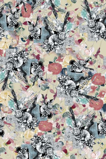 青舞-女装印花华亿平台图片