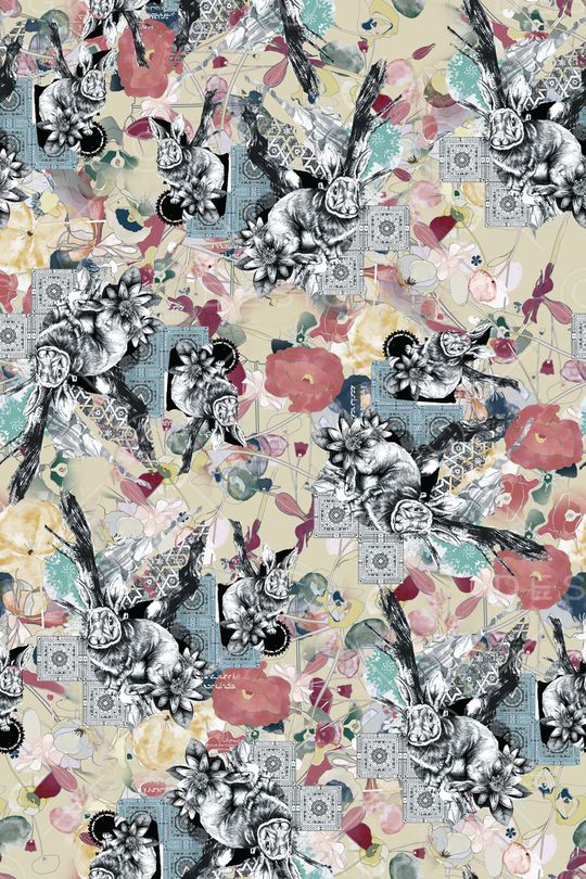 青舞-女装印花华亿平台图片