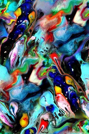 抽象印花华亿平台图片