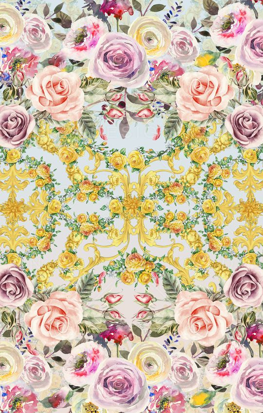 手绘印花华亿平台图片