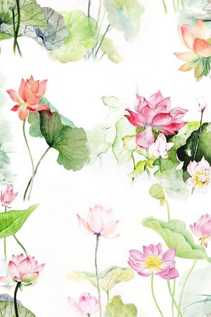 中国风印花华亿平台图片