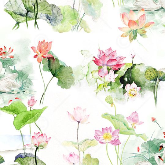 中国风印花华亿平台图片