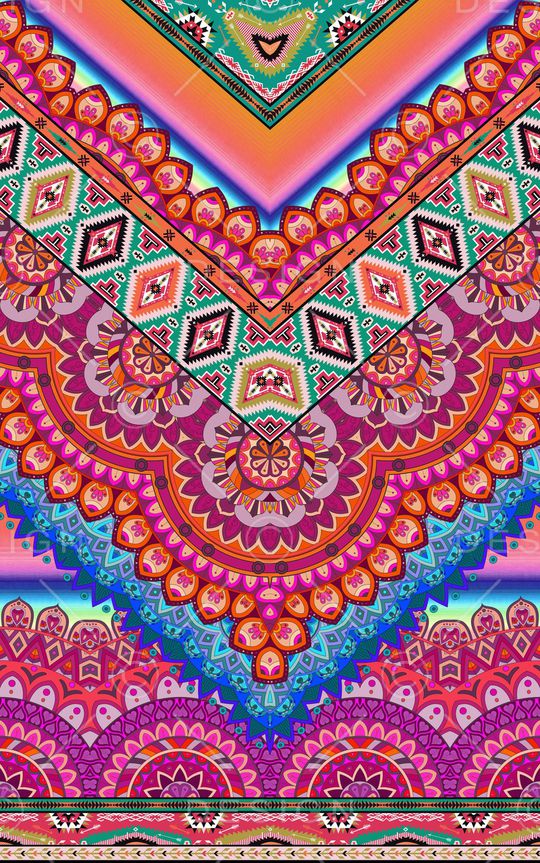 民族风印花华亿平台图片