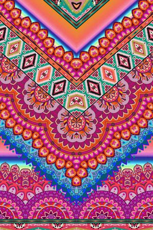 民族风印花华亿平台图片