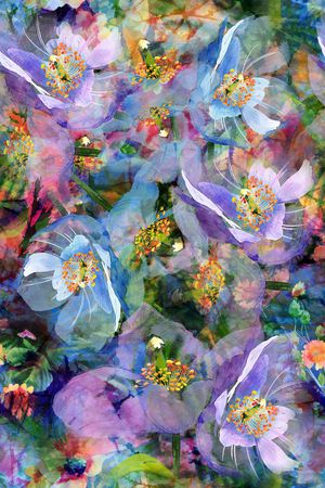 小碎花印花华亿平台图片