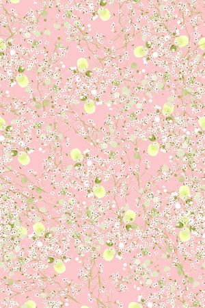 小碎花印花华亿平台图片