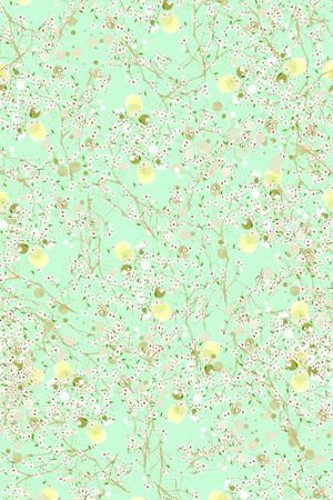 小碎花印花华亿平台图片