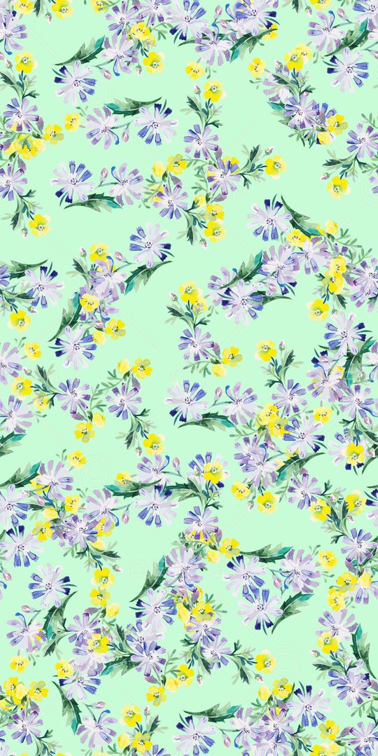 小碎花印花华亿平台图片