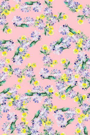 小碎花印花华亿平台图片