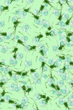 小碎花印花华亿平台图片