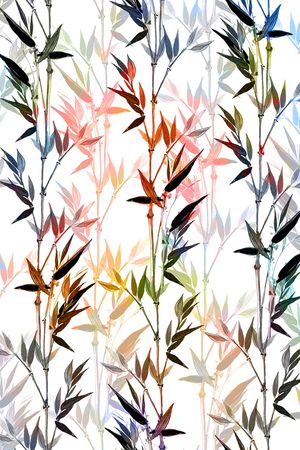 竹子印花华亿平台图片