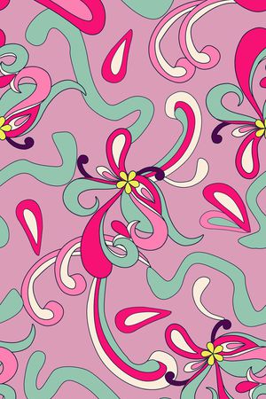 抽象印花华亿平台图片