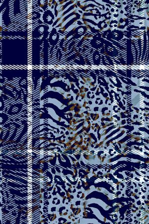 动物纹印花华亿平台图片