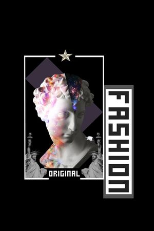 宫廷风大卫星空印花华亿平台图片